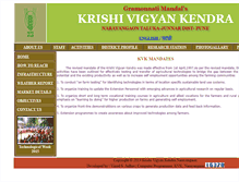 Tablet Screenshot of kvknarayangaon.org